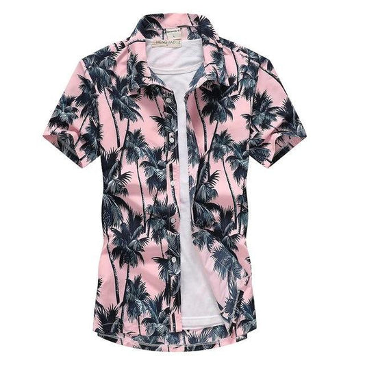 Aloha Shirts Short - sleeved Fashion Chemise Homme Blouse - MANDOTOS INTERNATIONAL0
