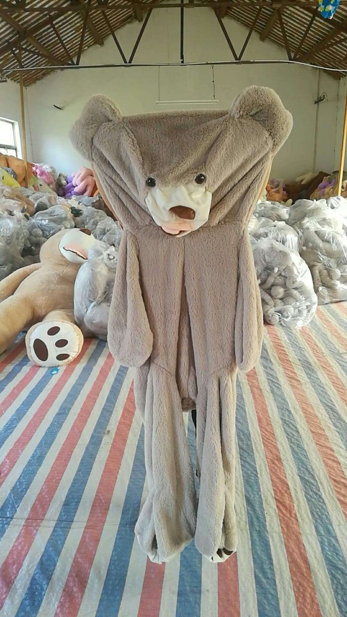Realistic Plush Bear Toy - Soft, Safe & Charming - MANDOTOS INTERNATIONAL0