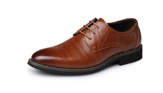 Men's leather shoes men's shoes dress business shoes large size men's shoes casual shoes MANDOTOS