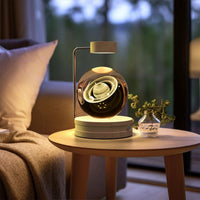 Crystal Ball Cosmic Dinosaur Indoor Night Light USB Power Warm Bedside Light Birthday Gift Night Lamp MANDOTOS
