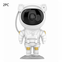 Creative Astronaut Galaxy Starry Sky Projector Nightlight USB Atmospher Bedroom Table Lamp MANDOTOS