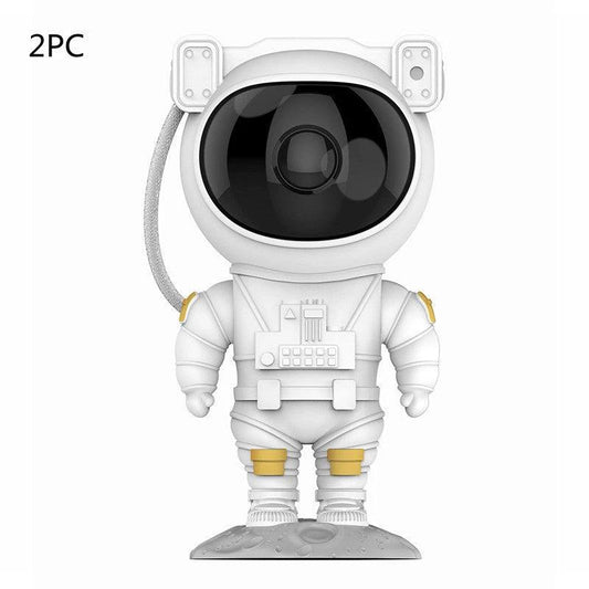 Creative Astronaut Galaxy Starry Sky Projector Nightlight USB Atmospher Bedroom Table Lamp MANDOTOS