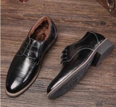 Men's leather shoes men's shoes dress business shoes large size men's shoes casual shoes MANDOTOS