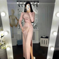Beautiful Waist Fitting Irregular Dress MANDOTOS