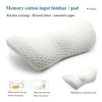 Lumbar Support Pillow For Side Sleepers Pregnancy Relieve Hip Coccyx Sciatica Pain Machine Chair Back Cushion Waist Car Seat MANDOTOS