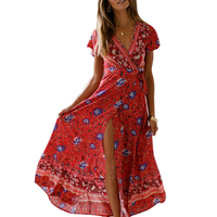 Tropical Bloom Maxi Dress