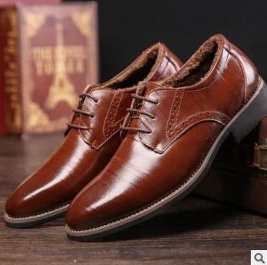 Men's leather shoes men's shoes dress business shoes large size men's shoes casual shoes MANDOTOS