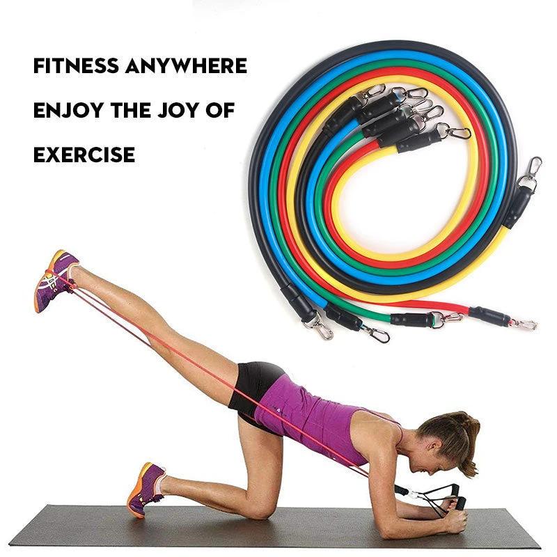 Pull Rope Elastic Rope Strength Training Set MANDOTOS
