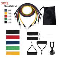 Pull Rope Elastic Rope Strength Training Set MANDOTOS
