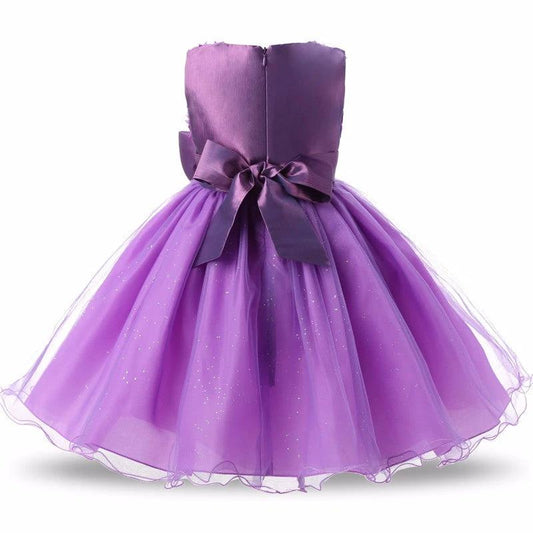 Princess Flower Girl Dress Summer Tutu Wedding Birthday Party Dresses - MANDOTOS INTERNATIONAL0