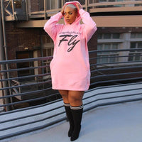 Fat Women Plus Size Hoodies For Female Big Blouse Hooded Top - MANDOTOS INTERNATIONAL0