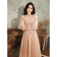 Fairy Temperament Princess Pink Dress - MANDOTOS INTERNATIONAL0