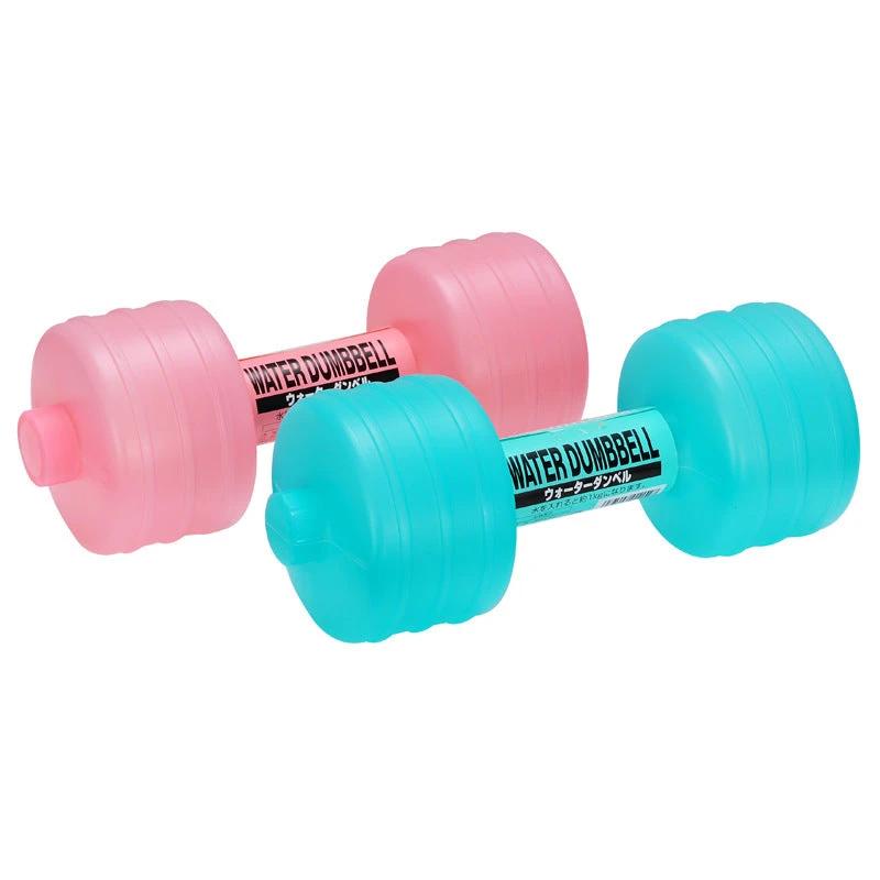 Body Building Water Dumbbell Weight Dumbbells Slimming Fitness Gym Equipment Yoga for Training Sport Plastic Bottle Exercise Mandotos