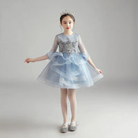Children Dress Princess Dress Girl Girl Host Evening Dress - MANDOTOS INTERNATIONAL0