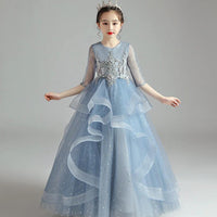 Children Dress Princess Dress Girl Girl Host Evening Dress - MANDOTOS INTERNATIONAL0