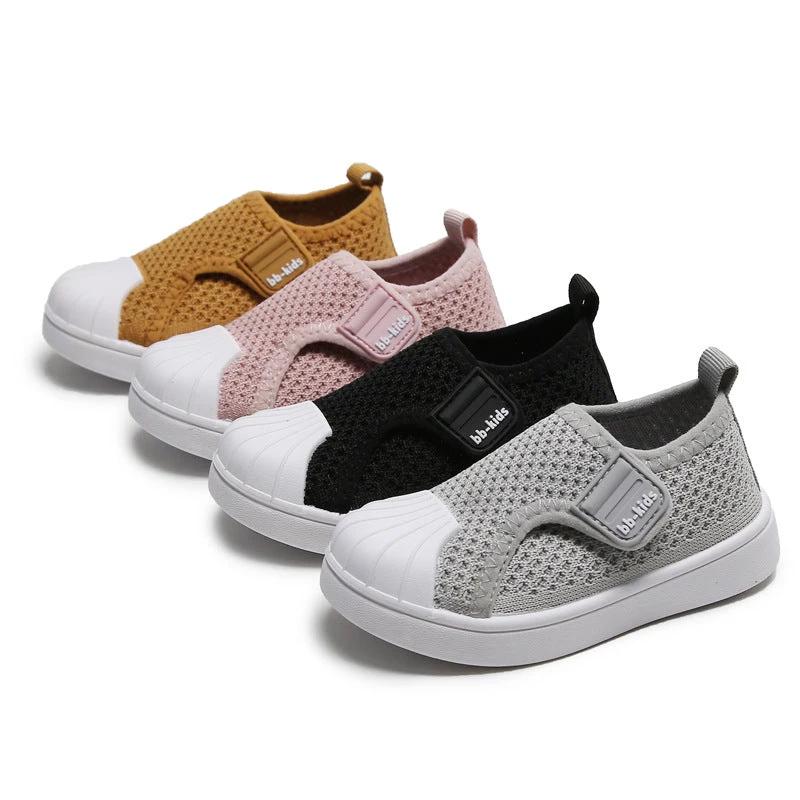 Girls Boys Casual Shoes Spring Infant Toddler Shoes Comfortable Non-slip Soft Bottom Children Sneakers Baby Kids Shoes MANDOTOS