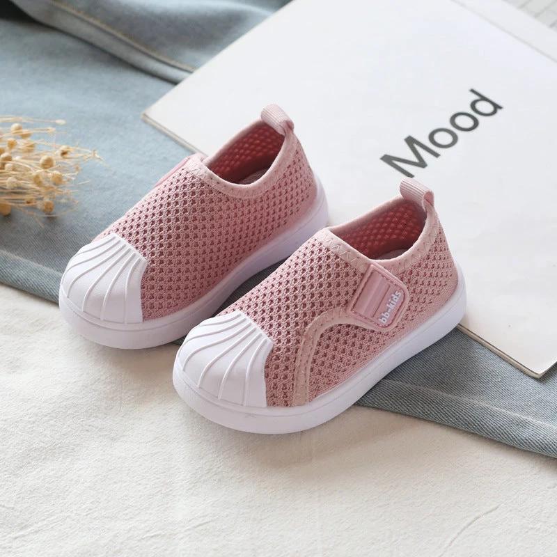 Girls Boys Casual Shoes Spring Infant Toddler Shoes Comfortable Non-slip Soft Bottom Children Sneakers Baby Kids Shoes MANDOTOS