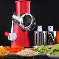 Vegetable Cutter Round Mandoline Slicer Potato Julienne Carrot Grater Cheese - MANDOTOS INTERNATIONAL0