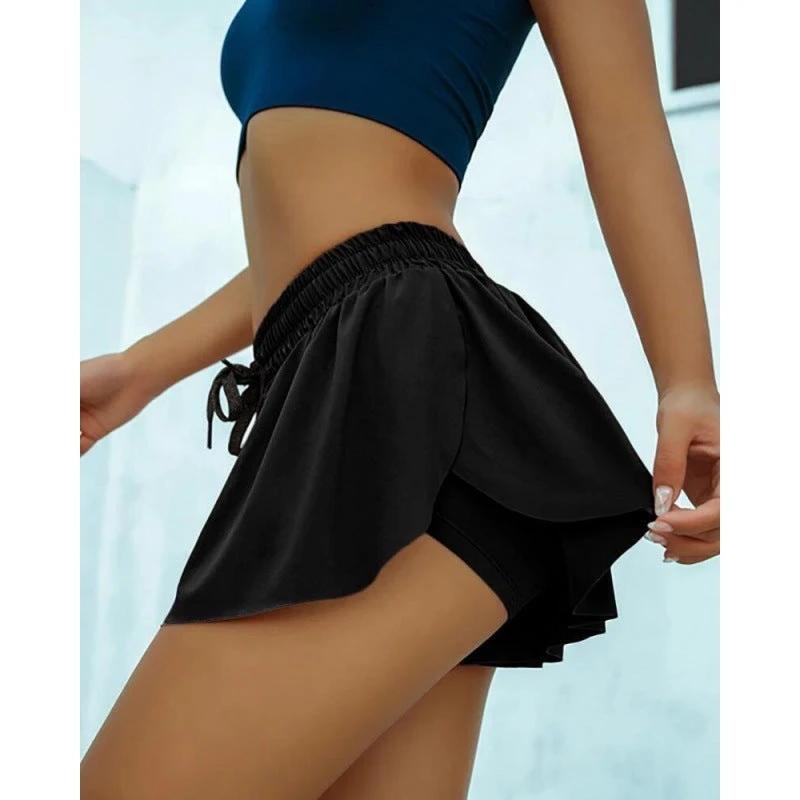 Scrunch-Skirt Cycling-Biker-Shorts Butt Gym-Workout Marathon Running Women for Girls Mandotos