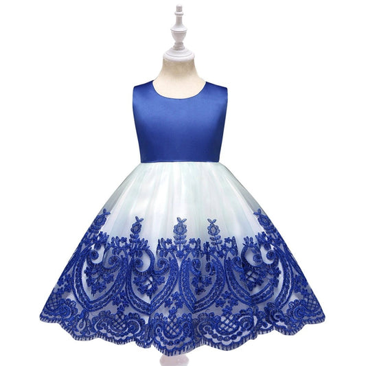 Princess Flower Girl Dress Summer Tutu Wedding Birthday Party Dresses - MANDOTOS INTERNATIONAL0