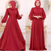 Muslim Women's Clothing Long Sleeve Chiffon Dress MANDOTOS