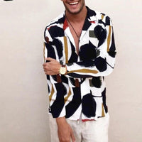 Hawaiian Men For Plus Size Blouse Shirt Shirts Print Fat - MANDOTOS INTERNATIONAL0