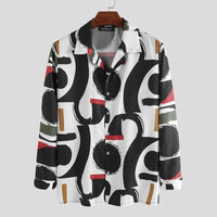 Hawaiian Men For Plus Size Blouse Shirt Shirts Print Fat - MANDOTOS INTERNATIONAL0