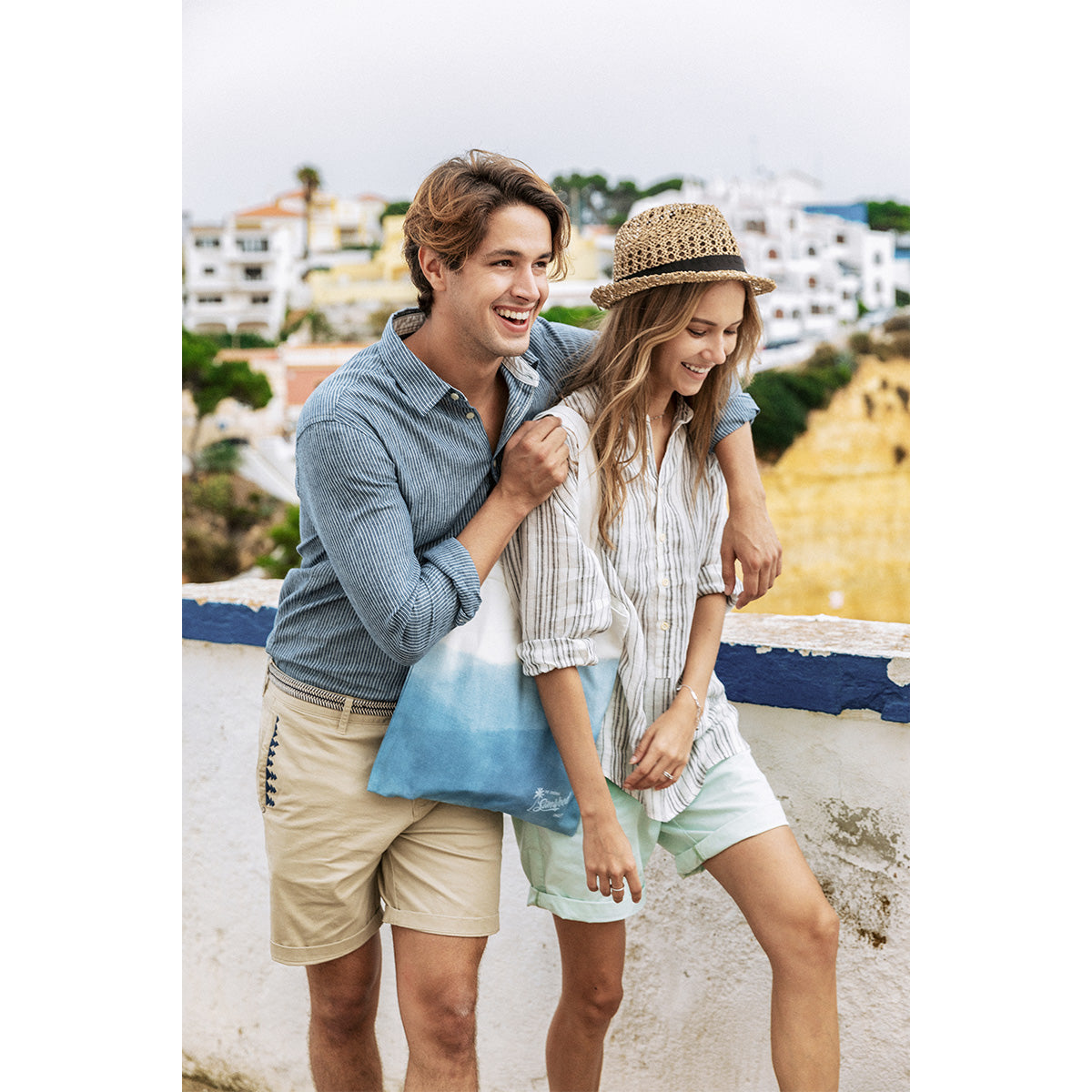 Men's Cotton-Linen Blend Casual Shirt