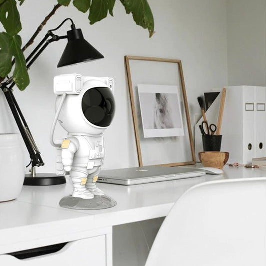 Creative Astronaut Galaxy Starry Sky Projector Nightlight USB Atmospher Bedroom Table Lamp MANDOTOS