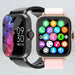 1.83'' Waterproof Smart Watch with Message Answer Call Sleep Monitoring Sports Pedometer Information Alerts For iPhone Android - MANDOTOS