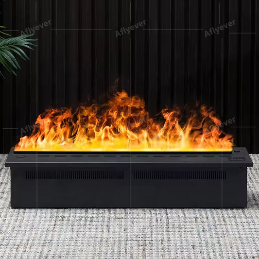 Smart Steam LED Flame Electric Fireplace & Humidifier - MANDOTOS