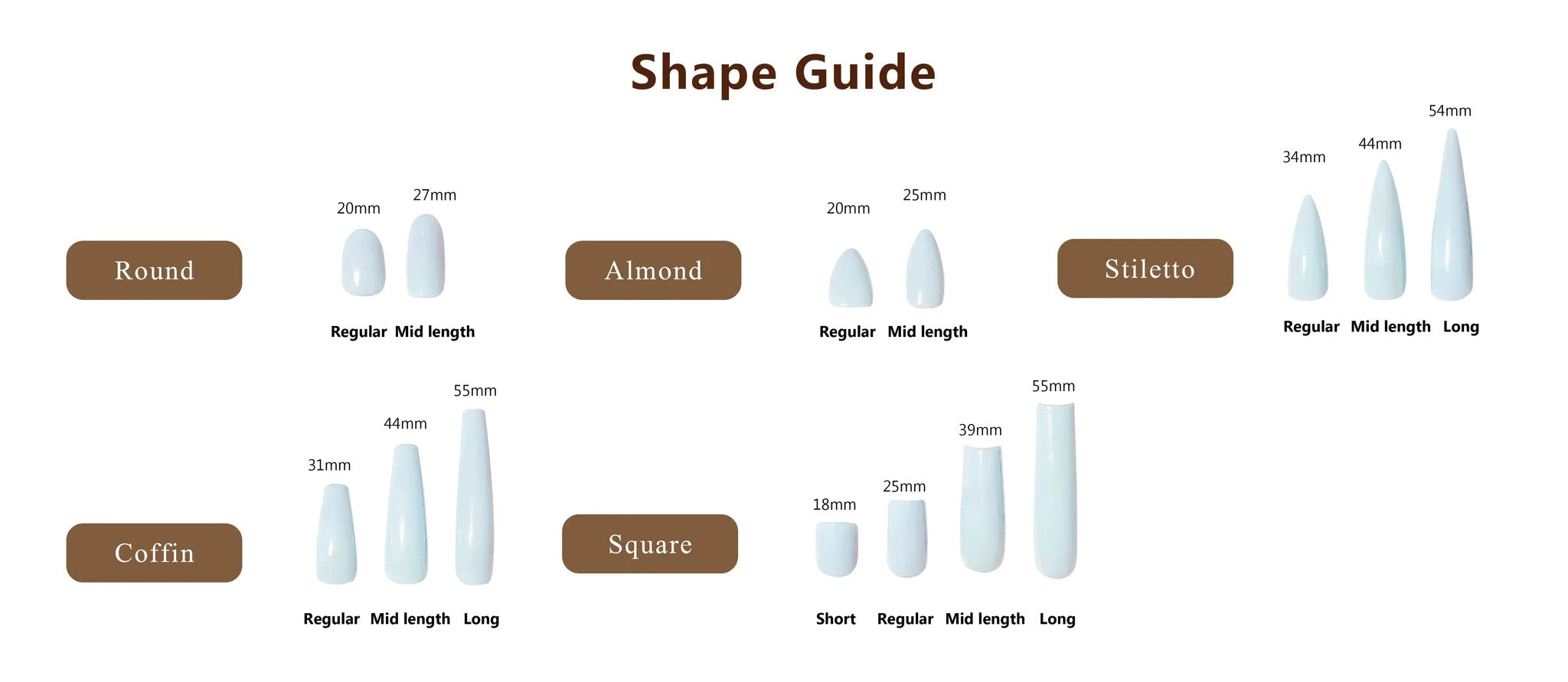 10PCS Handmade Luxurious Bling Press-On Nails - MANDOTOS