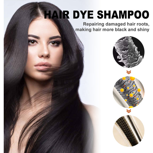 Polygonum Multiflorum Essence Black Hair Shampoo - MANDOTOS