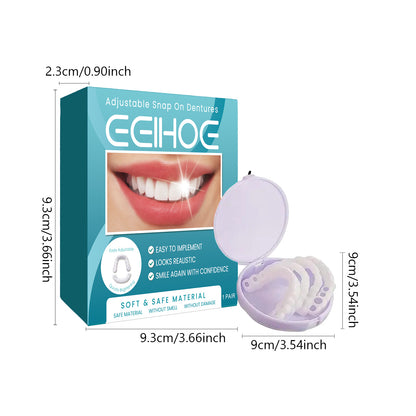 Adjustable Snap-On Dentures: Your Perfect Smile Solution - MANDOTOS