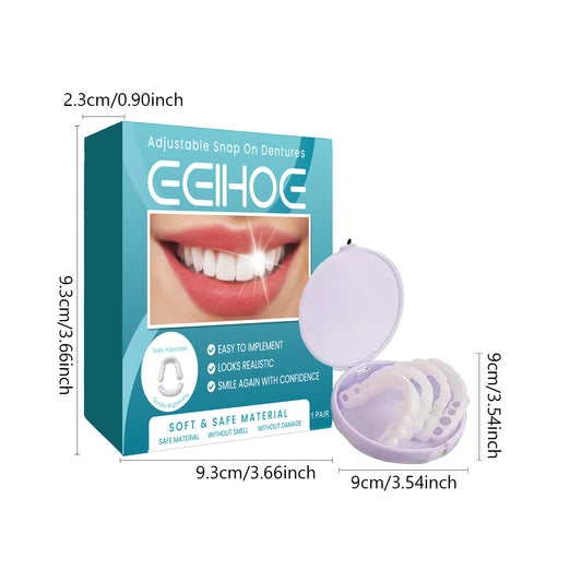 Adjustable Snap-On Dentures: Your Perfect Smile Solution - MANDOTOS