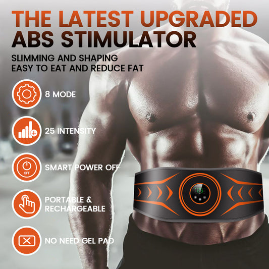 Revolutionary Abdominal Toning Belt - For Ultimate Abs Workout - MANDOTOS