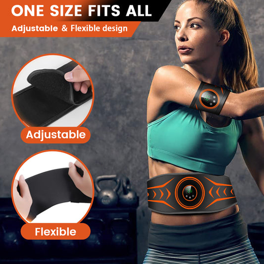 Revolutionary Abdominal Toning Belt - For Ultimate Abs Workout - MANDOTOS