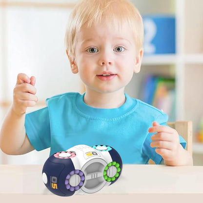 Three-Dimensional Magic Bean Fingertip Cube Puzzle Toy - MANDOTOS