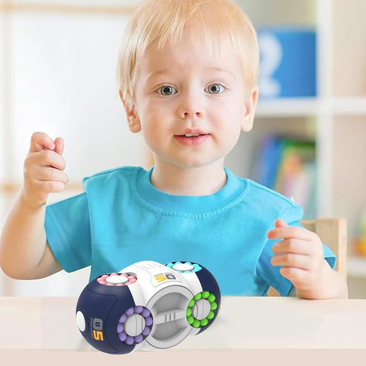 Three-Dimensional Magic Bean Fingertip Cube Puzzle Toy - MANDOTOS