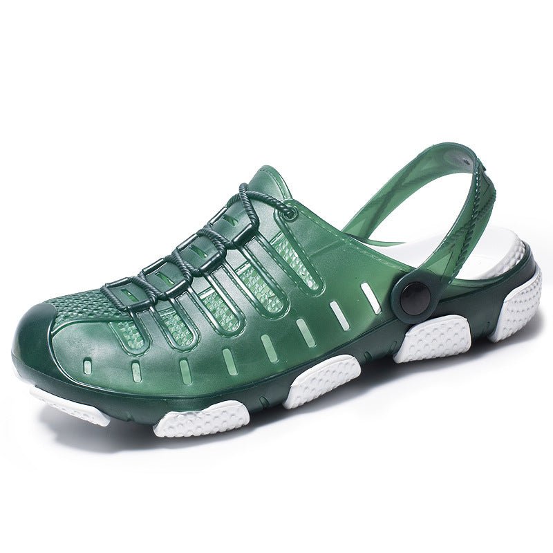 Baotou Sandals Outdoor Wear Half Drag Beach Shoes Men - MANDOTOS INTERNATIONAL0