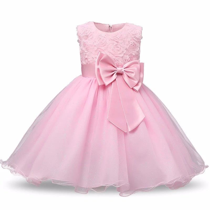 Princess Flower Girl Dress Summer Tutu Wedding Birthday Party Dresses - MANDOTOS INTERNATIONAL0