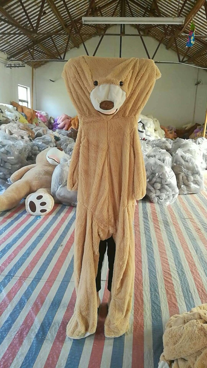 Realistic Plush Bear Toy - Soft, Safe & Charming - MANDOTOS INTERNATIONAL0