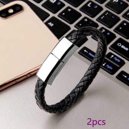 New Bracelet Charger USB Charging Cable Data Charging Cord For IPhone14 13 Max USB C Cable For Phone Micro Cable - MANDOTOS INTERNATIONAL0