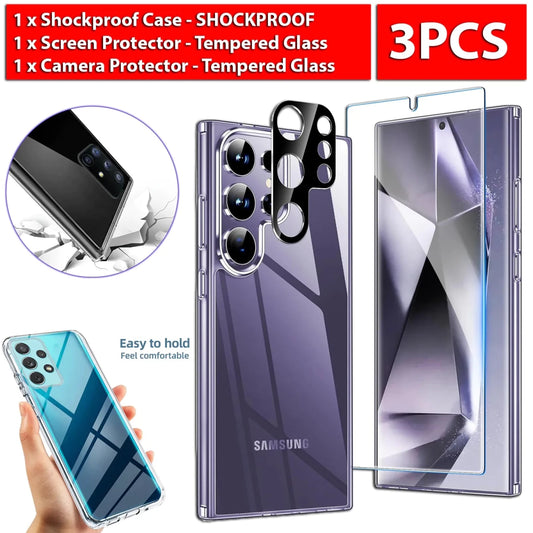 Samsung Galaxy S24 Ultra Plus Complete Protection Kit - MANDOTOS INTERNATIONAL