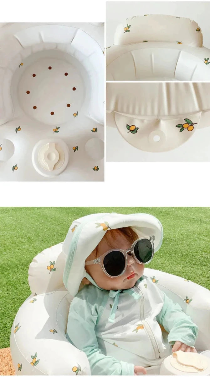 Inflatable Baby Chair for Dining & Bath - MANDOTOS INTERNATIONAL