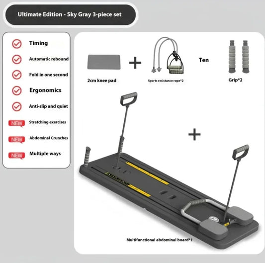 Household Abdominal Wheel Fitness Board - MANDOTOS INTERNATIONAL