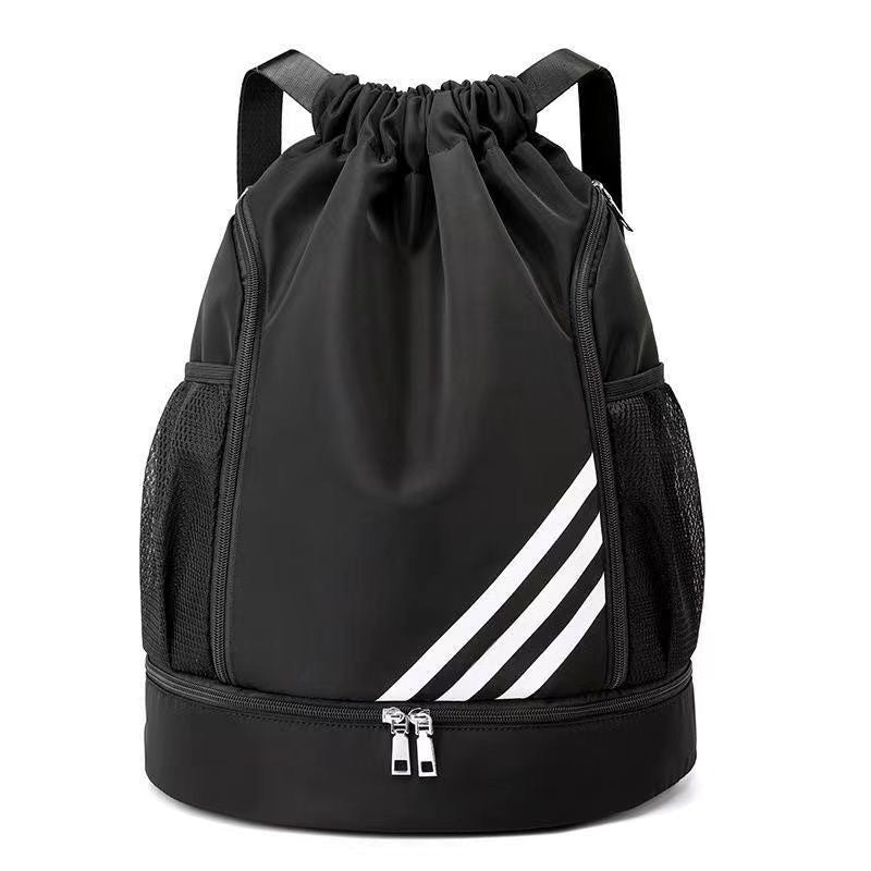 2024 New Drawstring Drawstring Pocket Backpack Outdoor Training Basketball Bag Large Capacity Travel Gym Bag Backpack - MANDOTOS INTERNATIONAL