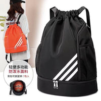 2024 New Drawstring Drawstring Pocket Backpack Outdoor Training Basketball Bag Large Capacity Travel Gym Bag Backpack - MANDOTOS INTERNATIONAL