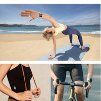 2025 Smart Ring Women Men Super narrow 6.3mm Heart Rate Health Stress measurement Monitor IP68 Waterproof Fashion Sports Rings - MANDOTOS INTERNATIONAL