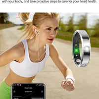 2025 Smart Ring Women Men Super narrow 6.3mm Heart Rate Health Stress measurement Monitor IP68 Waterproof Fashion Sports Rings - MANDOTOS INTERNATIONAL